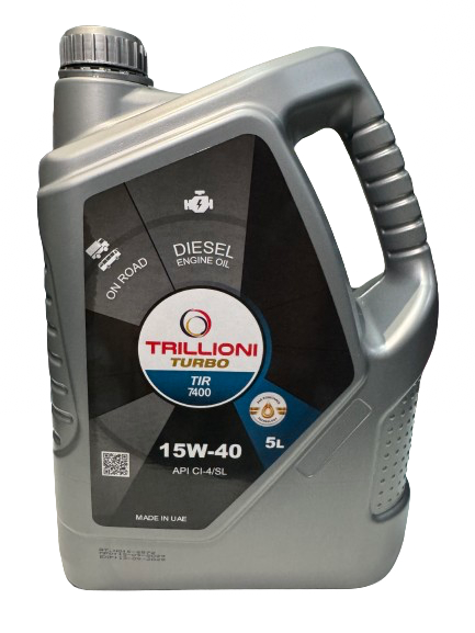 Trillioni Turbo TIR 7400 - Diesel Engine Oil - 15W-40 (API CI-4/SL)